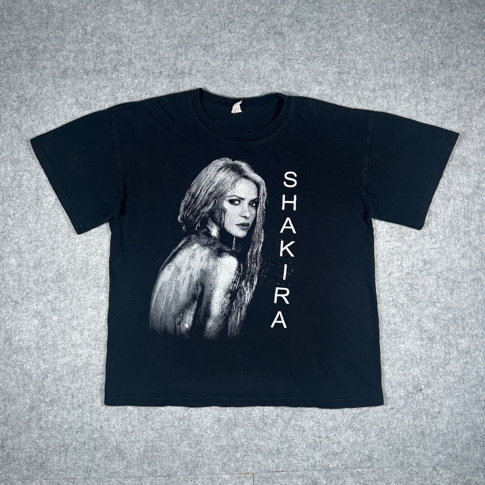 Shakira El Dorado World Tour 2018 T-Shirt Unisex Medium Black Concert Merch
